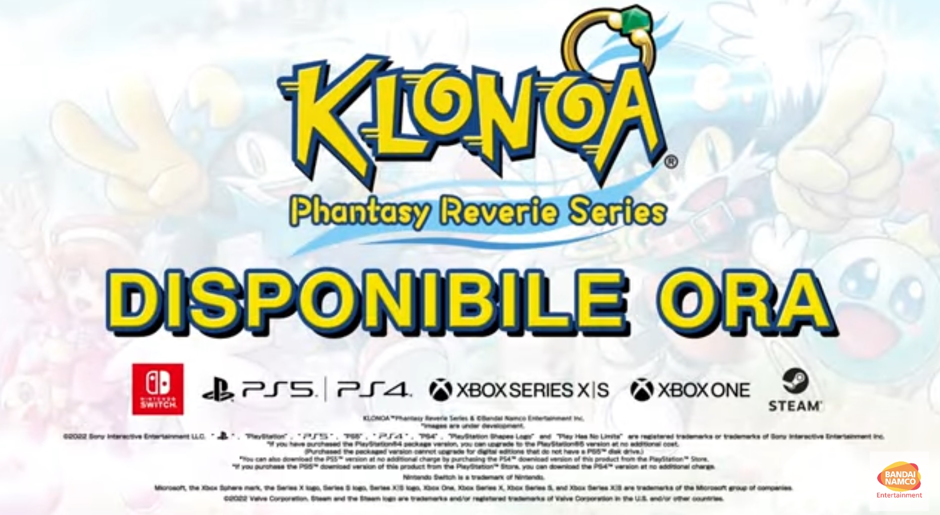 KLONOA PHANTASY REVERIE SERIES DISPONIBILE PER CONSOLE E PC