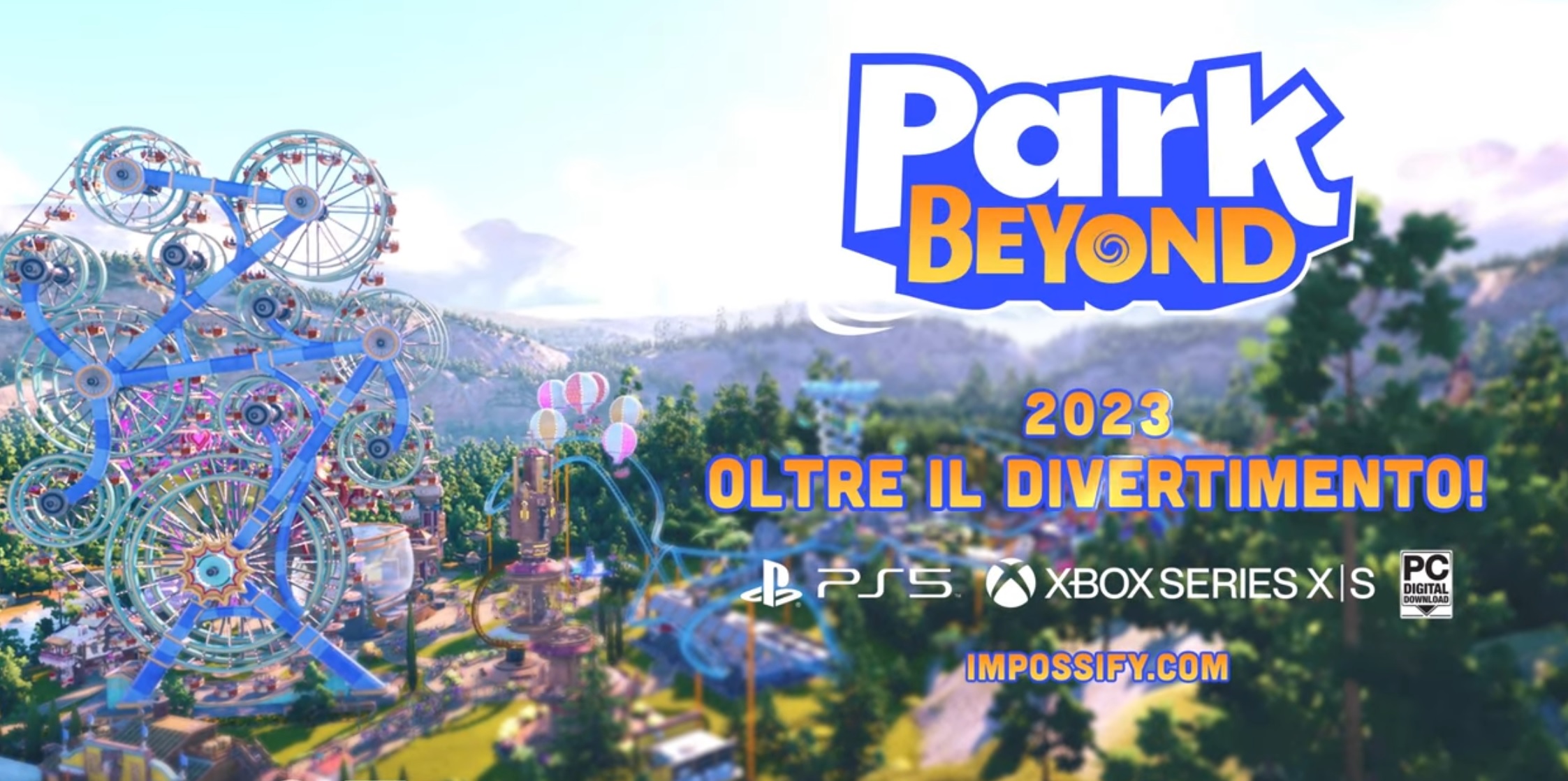 Costruisci il parco di divertimento con Park Beyond!