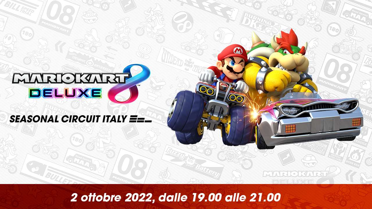 Torna il Mario Kart 8 Deluxe Seasonal Circuit Italy