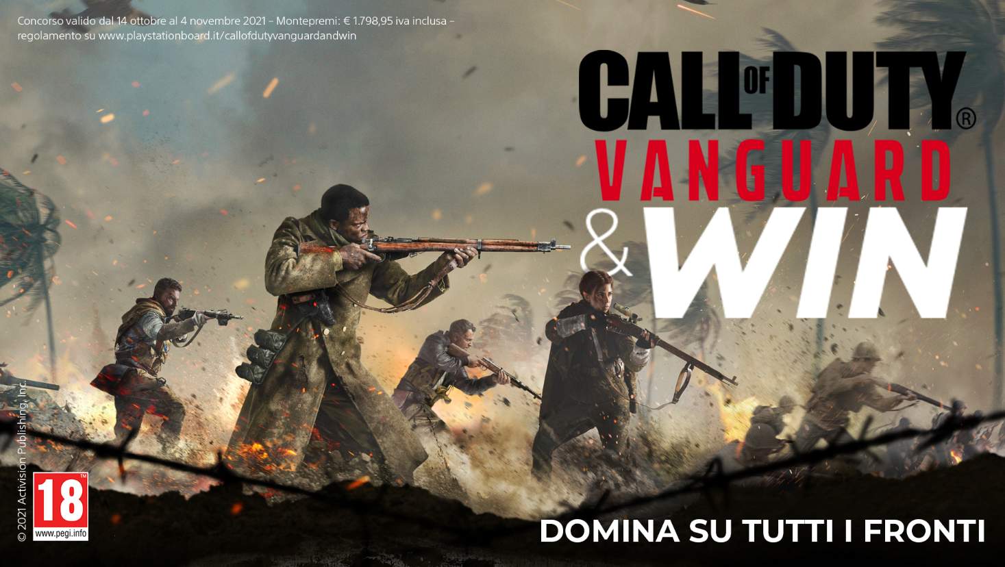 Call of Duty Vanguard: da oggi un nuovo contest dedicato ai pre-order 