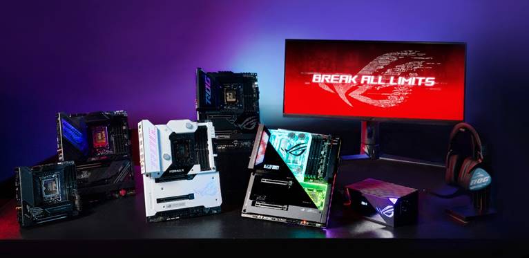 ASUS ROG Break All Limits: annunciate nuove Schede Madri, alimentatori, monitor e accessori gaming