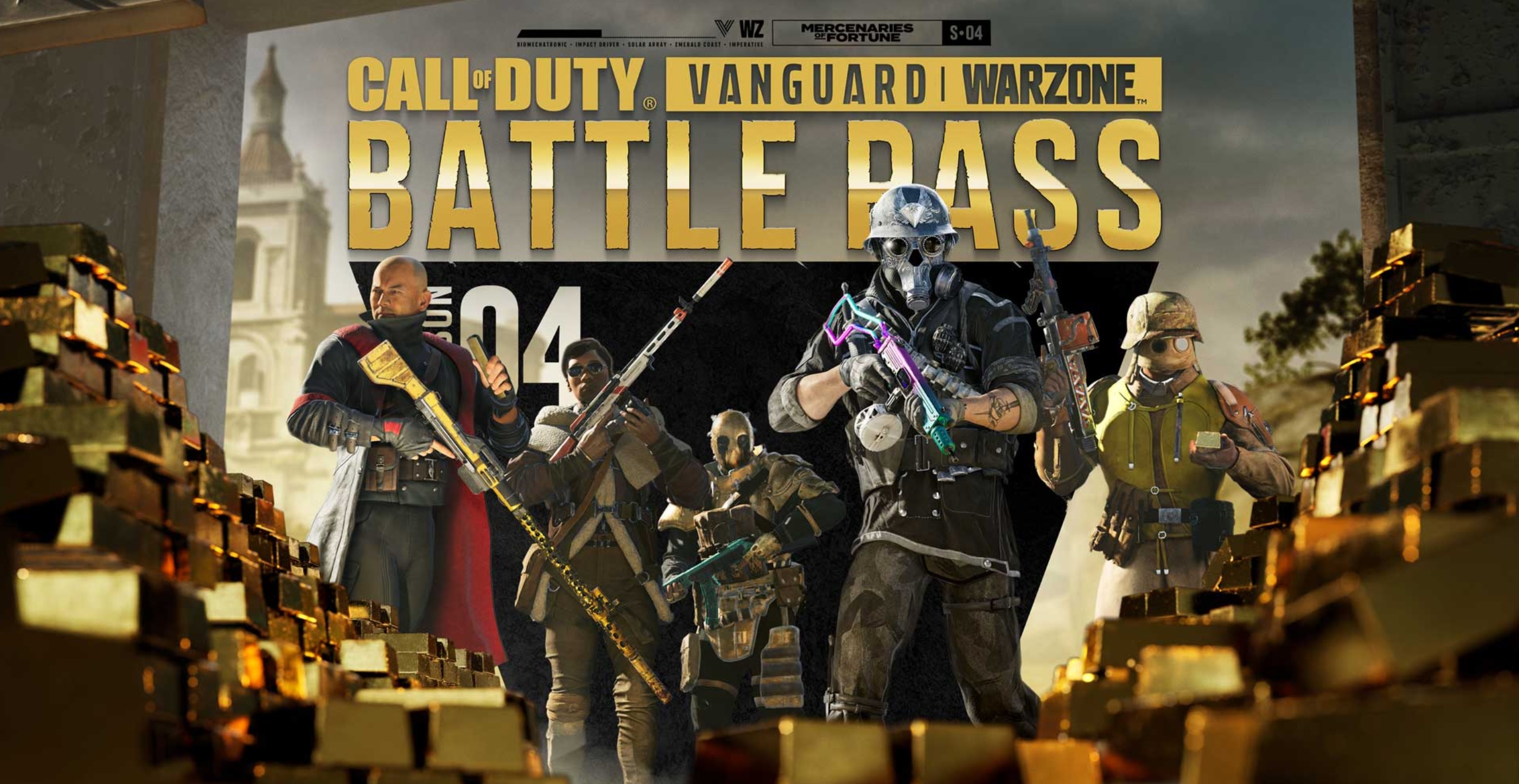 COD VANGUARD E WARZONE: PRESENTAZIONE BATTLE PASS E BUNDLE STAGIONE 4, MERCENARI DI VENTURA