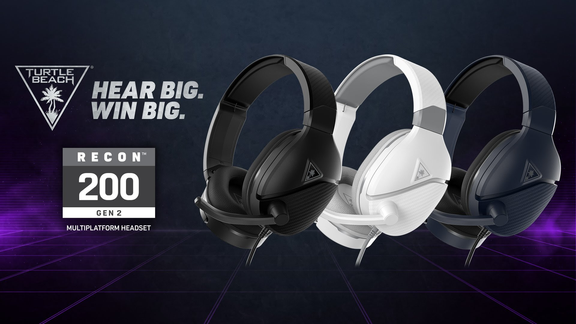 Le Nuovissime Turtle Beach Recon 200 Gen 2 disponibili