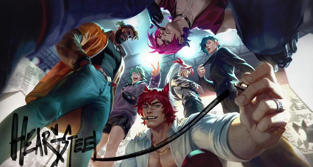 Riot Games presenta la nuova band virtuale Heartsteel