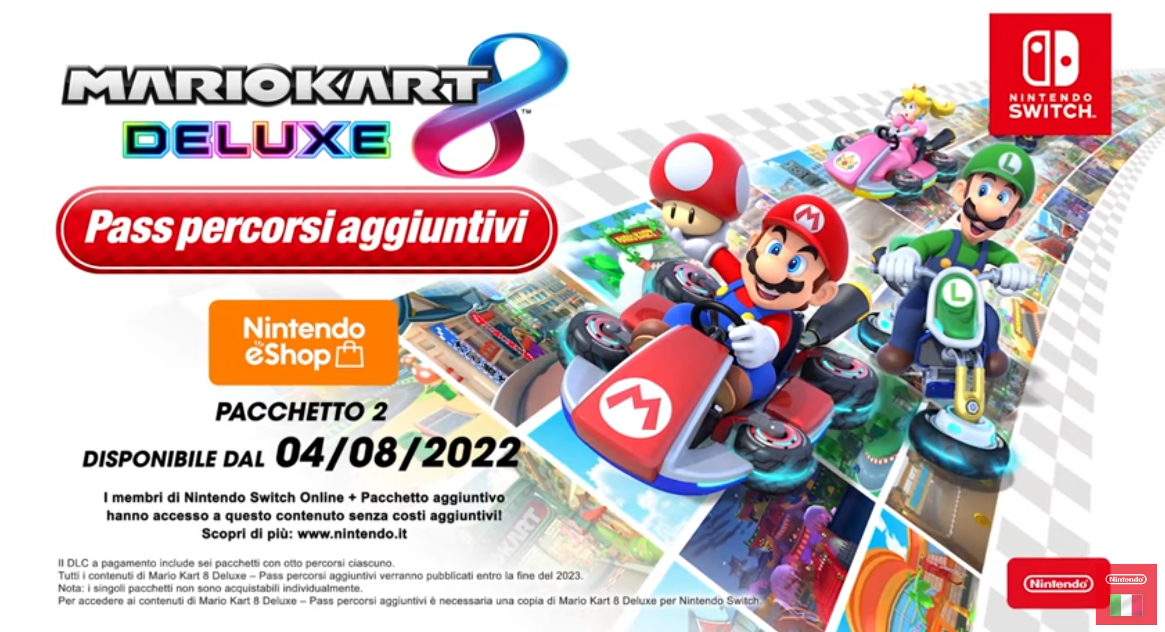 Mario Mart 8 Deluxe - Pass Percorsi Aggiuntivi: Pacchetto 2