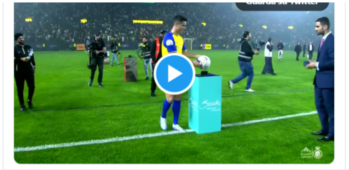 Cristiano Ronaldo: i VIDEO DELLA PRESENTAZIONE  in Arabia Saudita