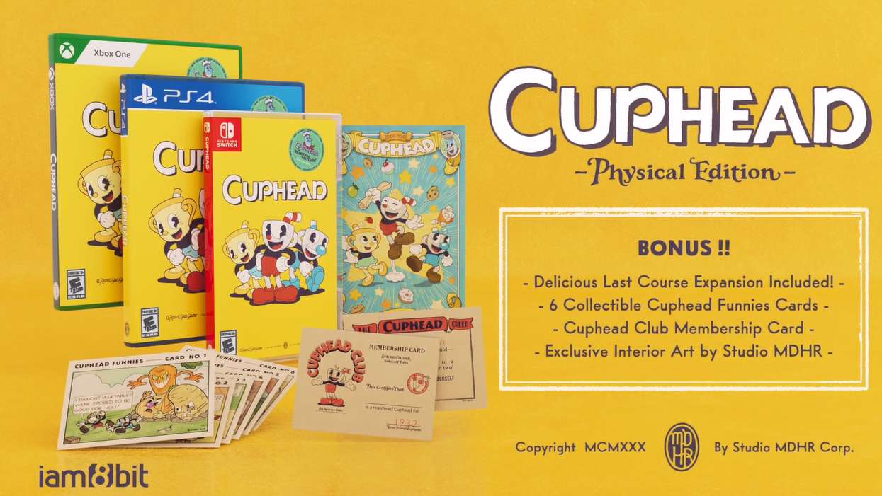 Cuphead - edizione fisica su Console