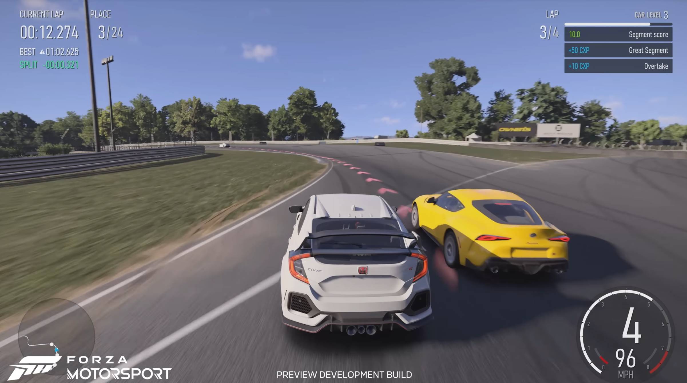 Forza Motorsport presenta il gameplay iniziale della gara