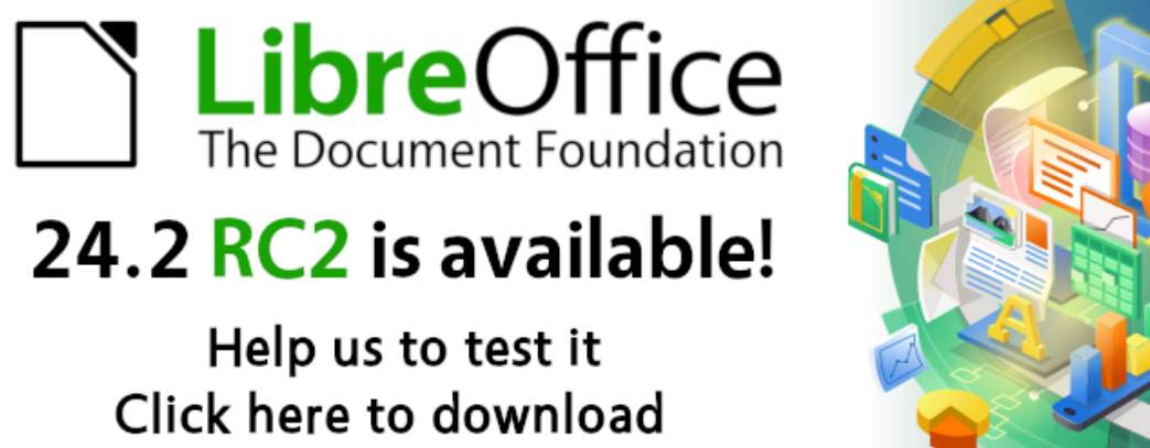 LibreOffice 24.2 Community disponibile 