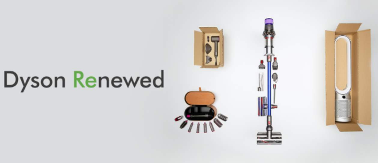 Dyson dà una seconda vita ai suoi prodotti con Dyson Renewed