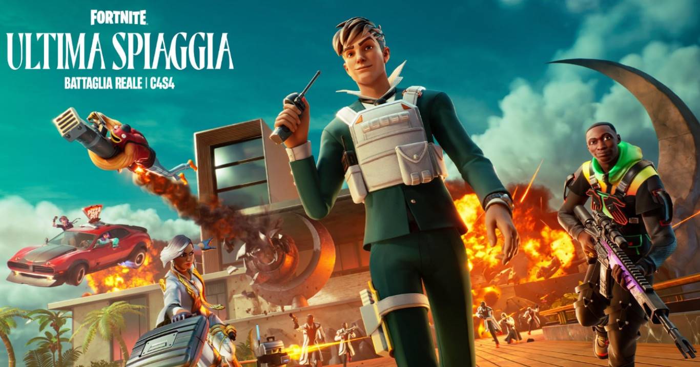 Fortnite  - Khaby Lame debutta nel Capitolo 4, Stagione 4: “Ultima Spiaggia”