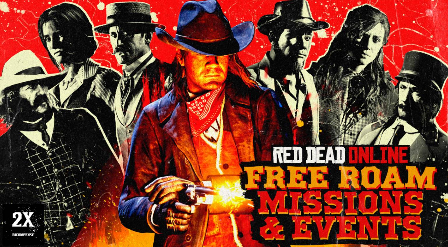 Red Dead Online: viaggia nei 5 stati e ricevi ricompense doppie