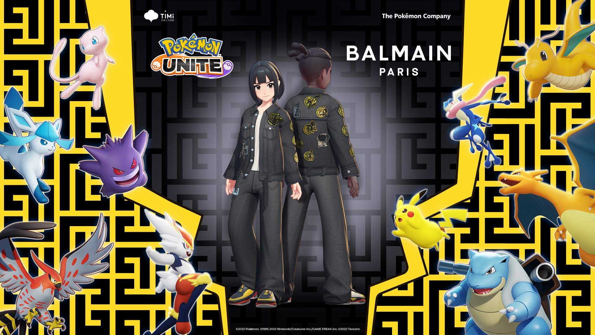 Balmain e Pokémon per una collezione in edizione limitata