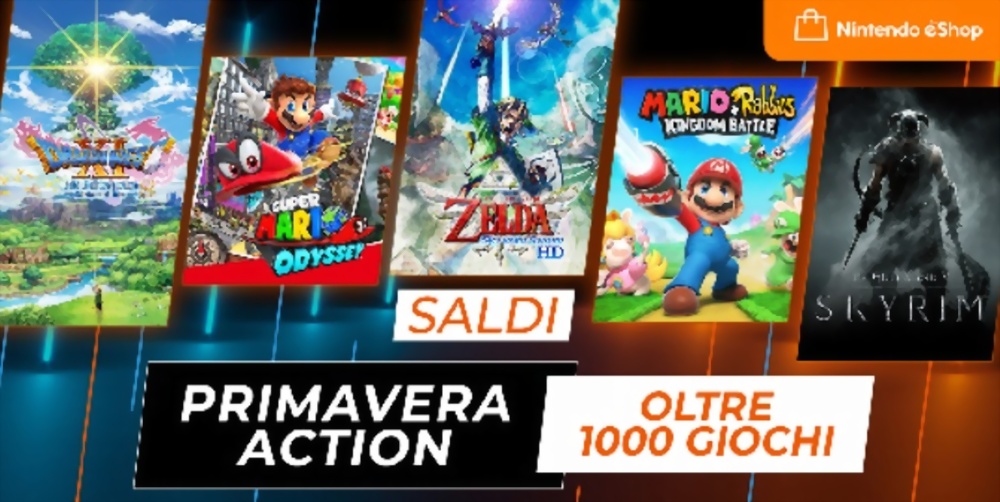 Al via i Saldi Primavera Action su Nintendo eShop