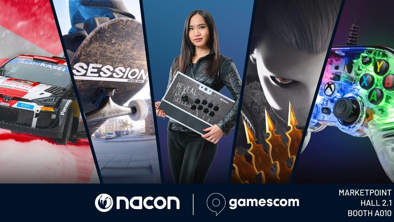 NACON RIBADISCE LE SUE AMBIZIONI ALLA GAMESCOM 2022