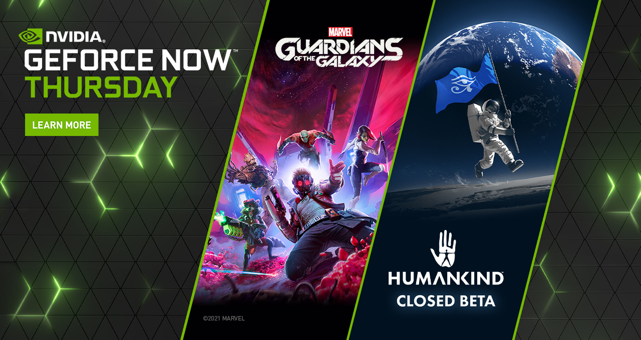 GeForce NOW: arrivano The Guardians, Humankind e 10 nuovi giochi