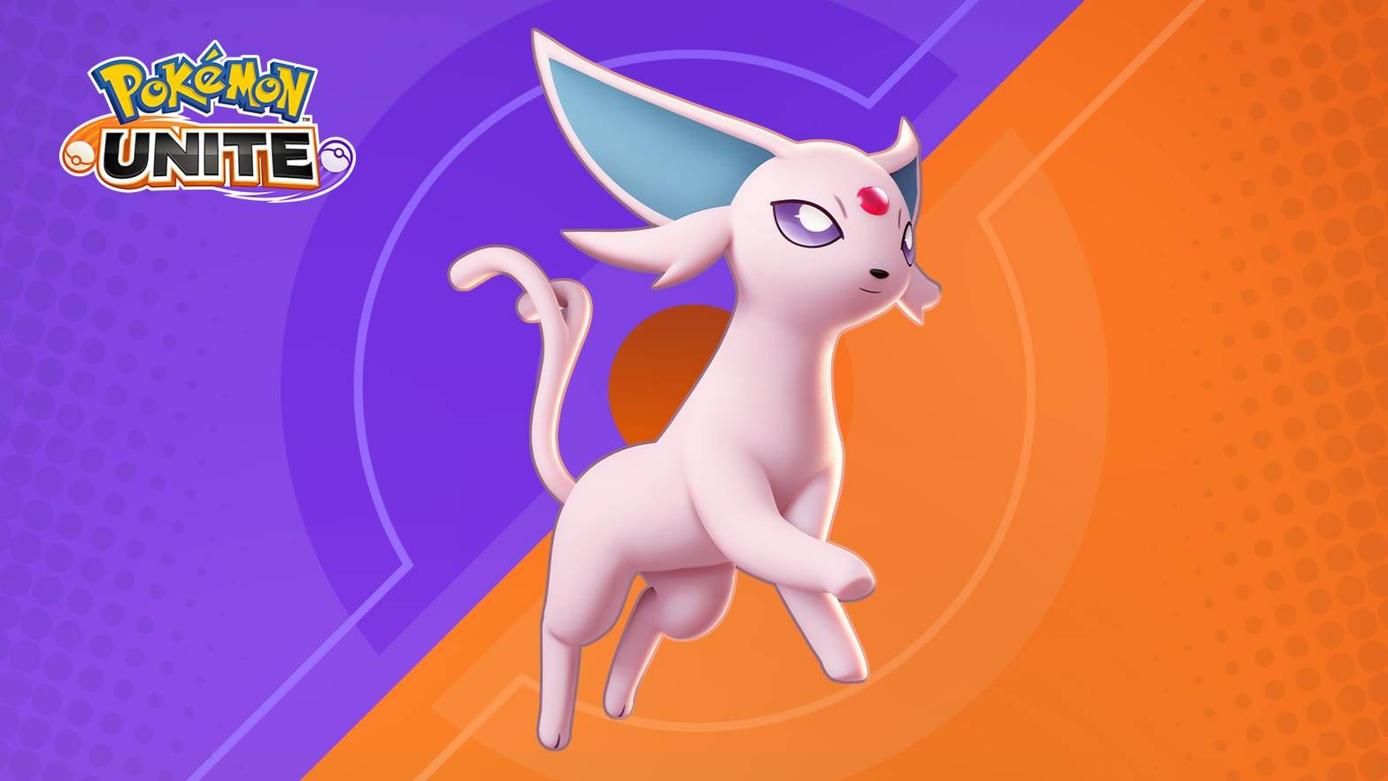 Espeon sprigiona la sua potenza in Pokémon UNITE