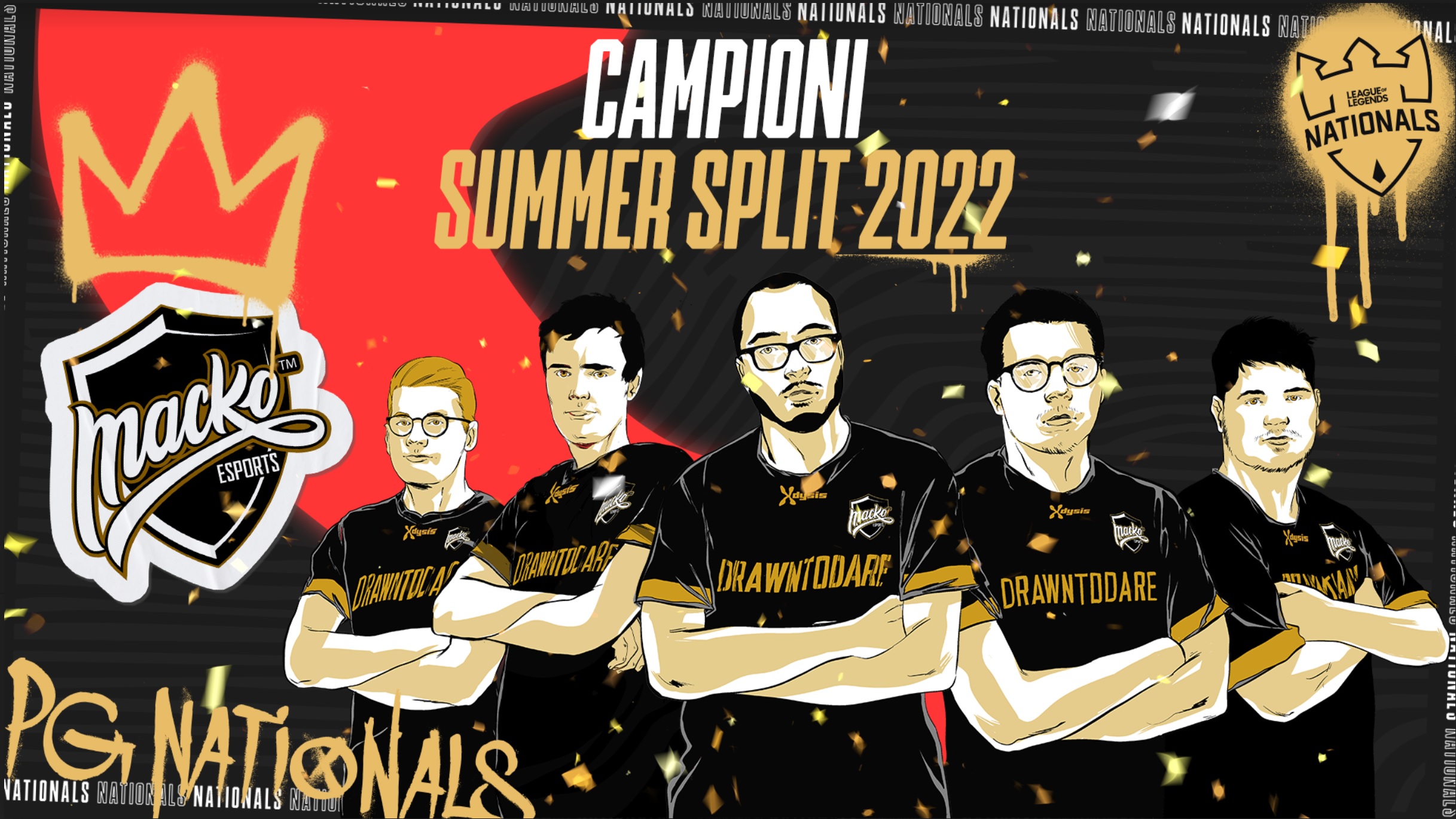 I Macko trionfano nella finale del PG Nationals Summer Split 2022