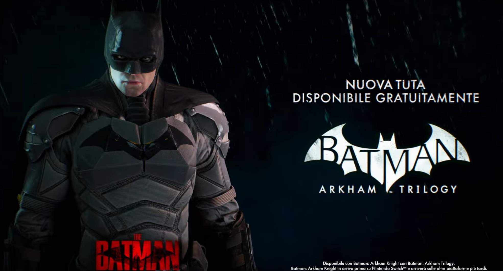 Arriva il trailer di Batman: Arkham Trilogy per Nintendo Switch