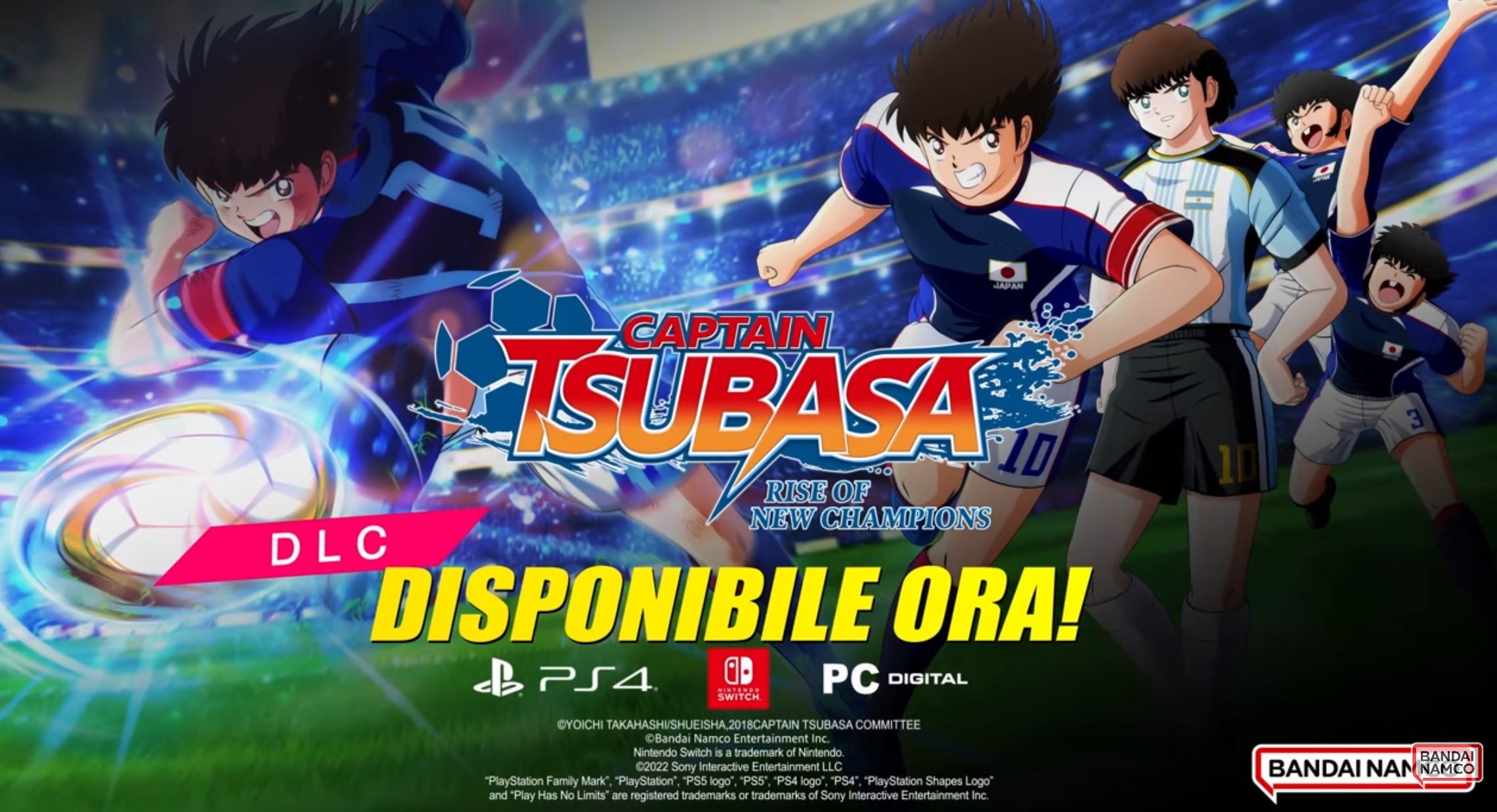 CAPTAIN TSUBASA: La seconda parte del DLC “EPISODIO: RISING STARS è disponibile