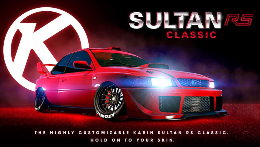 GTA Online: arriva la Karin Sultan RS Classic