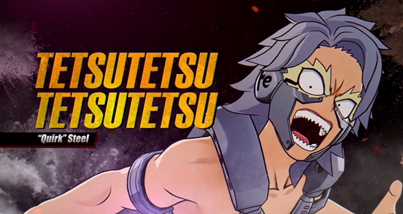 Tetsutetsu Tetsutetsu disponibile da oggi in MY HERO ONE’S JUSTICE 2