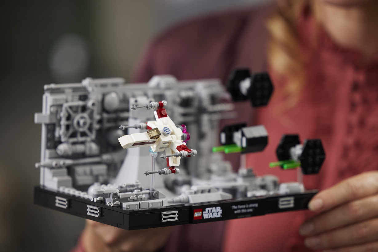 LEGO libera la forza con i nuovi set Diorama di Star Wars