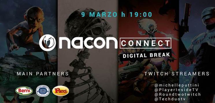 NACON CONNECT DIGITAL BREAK. LA DIRETTA SU TWITCH