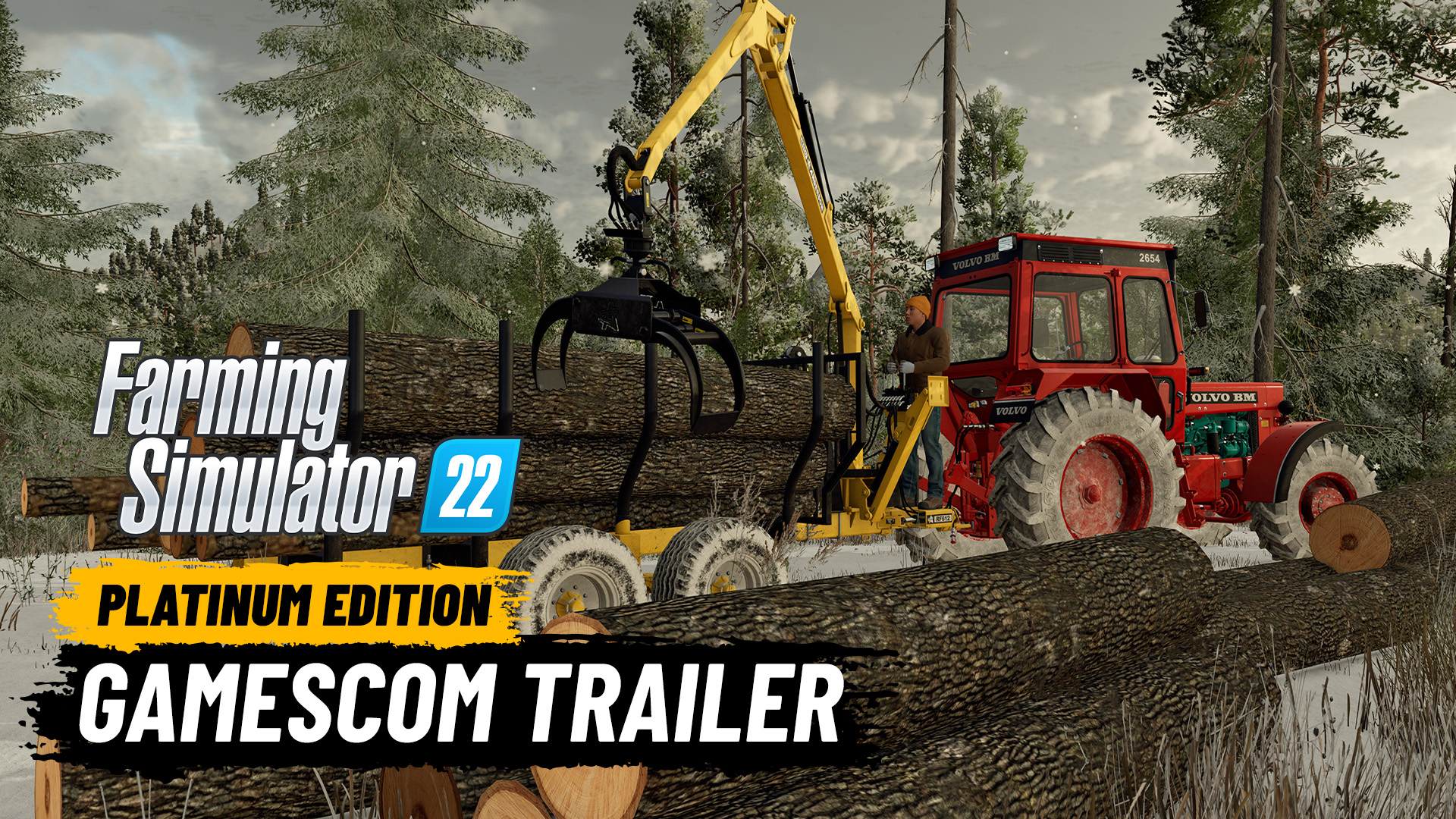 FARMING SIMULATOR 22 AL GAMESCOM LA PLATINUM EDITION