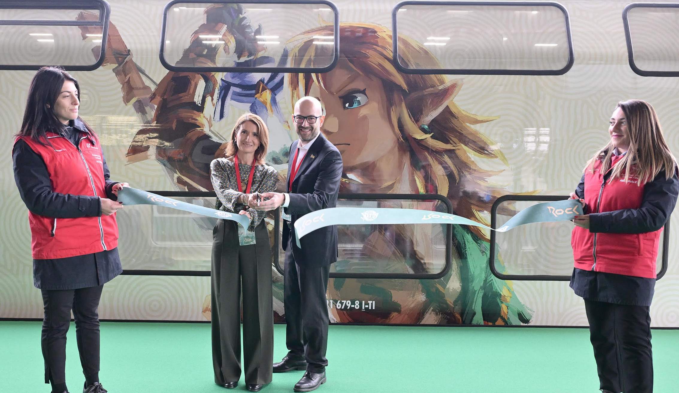 Nintendo Italia e Trenitalia inaugurano il primo treno dedicato a The Legend of Zelda