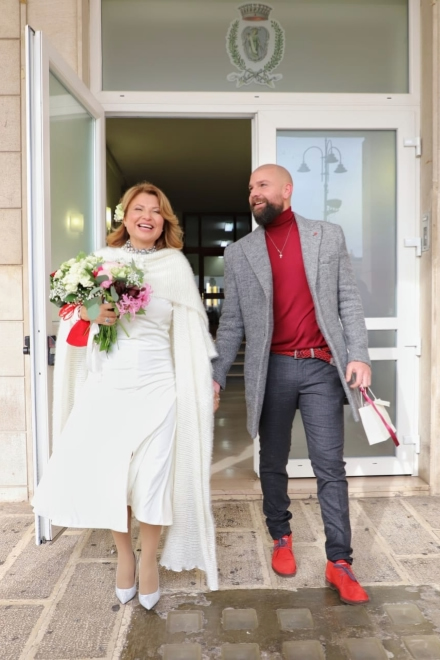 Matrimonio Haiducii e Miky Falcicchio in Puglia: video delle nozze civili