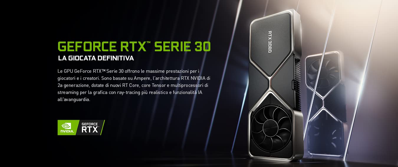 GPU GeForce RTX Serie 30 - in Italia da oggi a prezzi convenienti