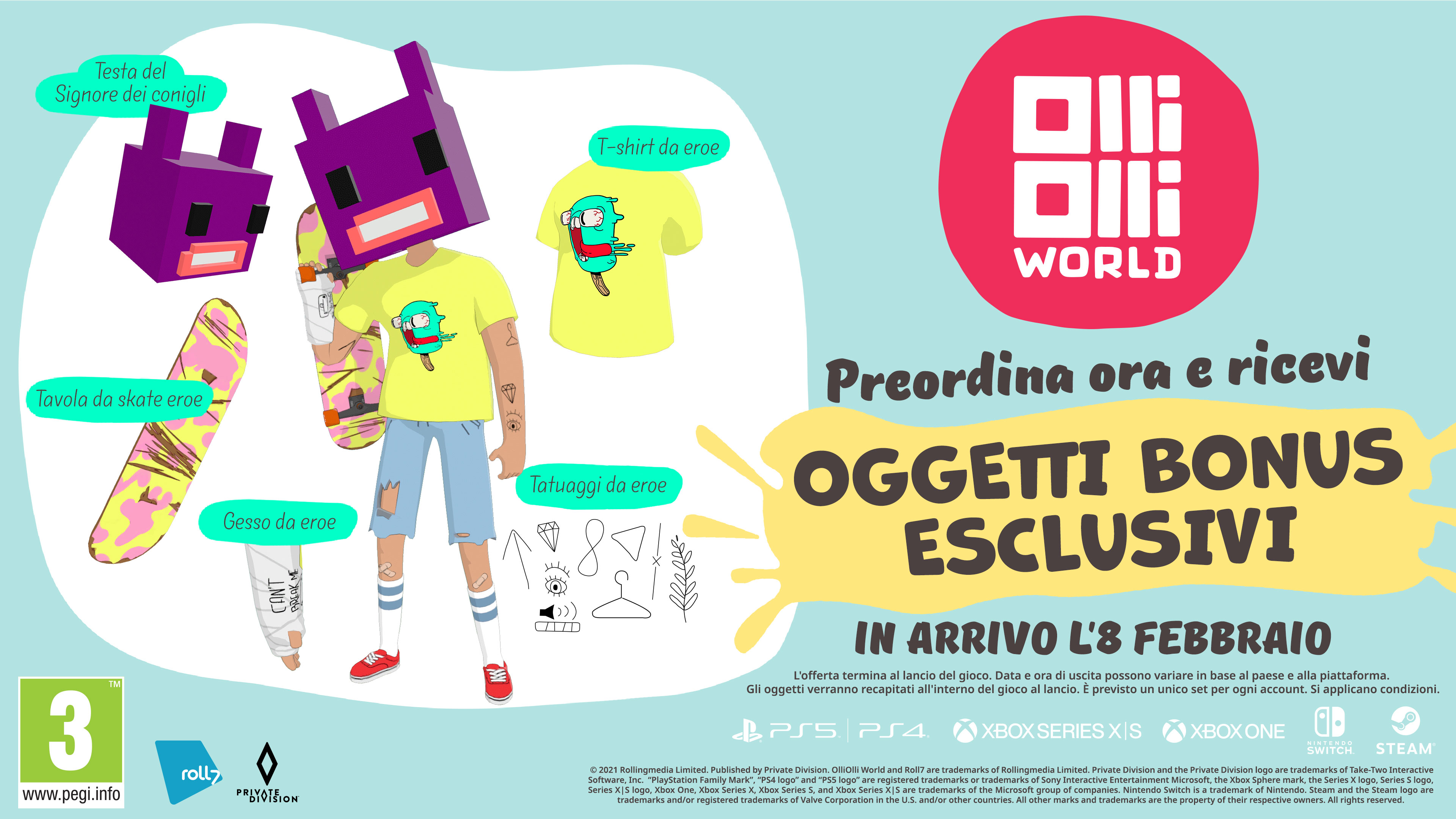 OlliOlli World: Preordini aperti!