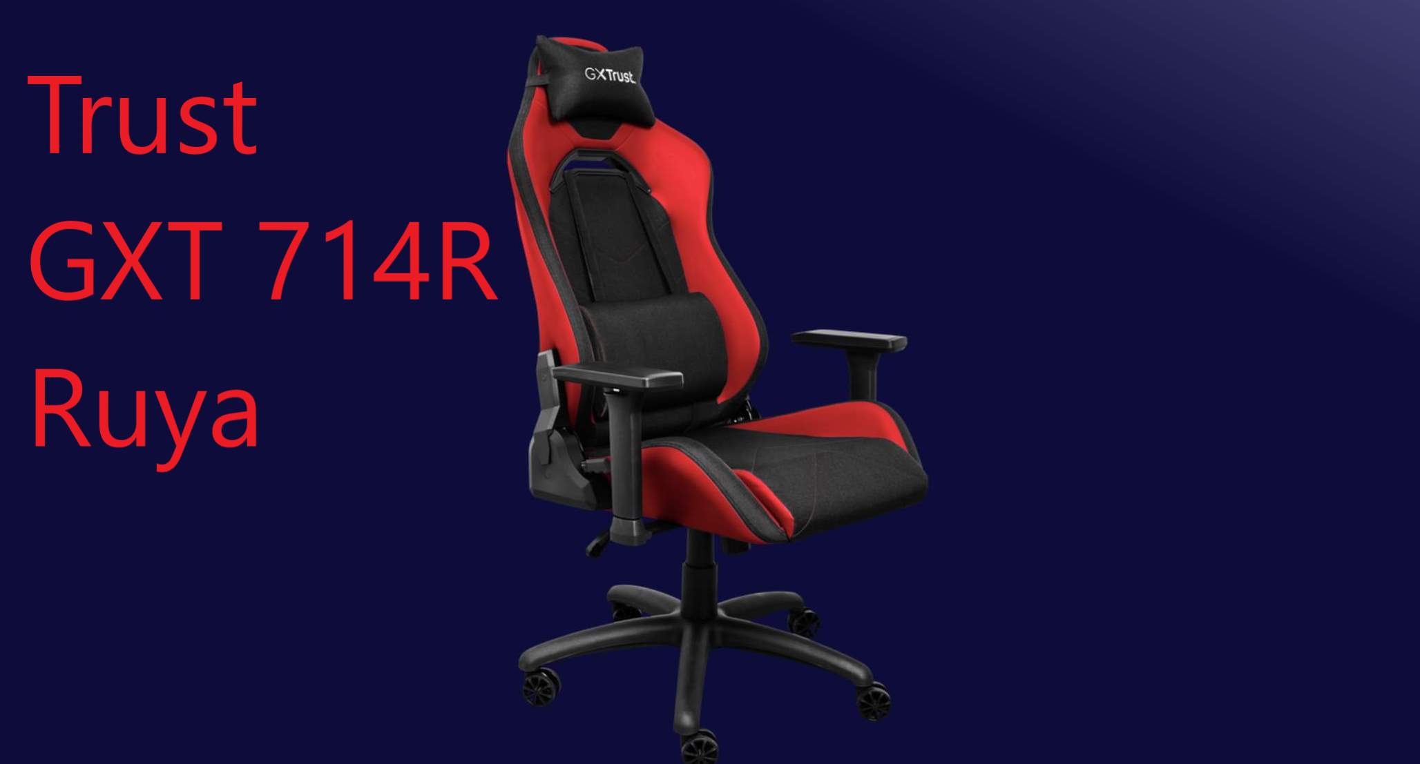 Sedia gaming Trust GXT 714R Ruya Recensione