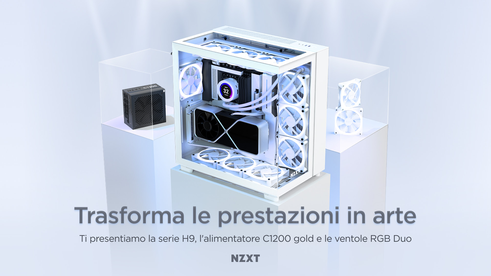 NZXT annuncia la nuova serie H9 mid-tower ATX