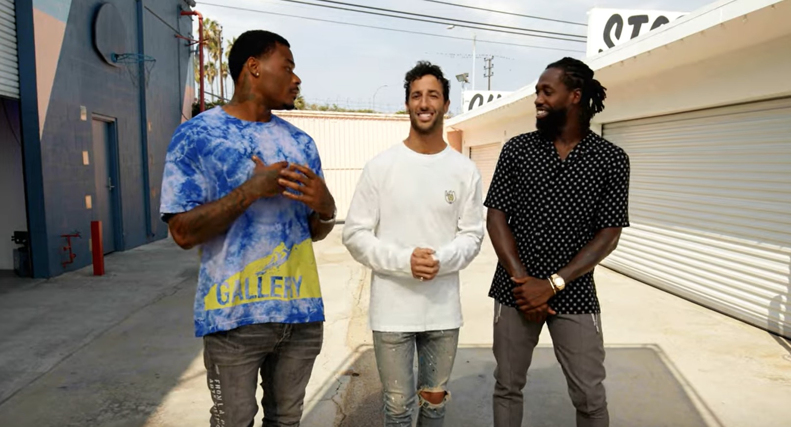 Derwin James e Patrick Beverley si affrontano con Daniel Ricciardo in F1 22