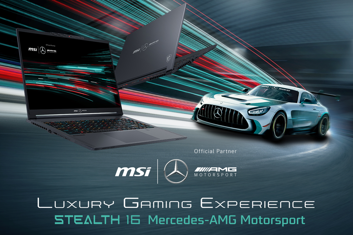 MSI e Mercedes-AMG al Computex 2023 MSI e Mercedes-AMG al Computex 2023