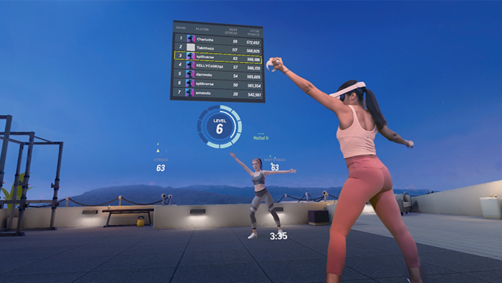 Meta Quest - le migliori applicazioni VR sul fitness 