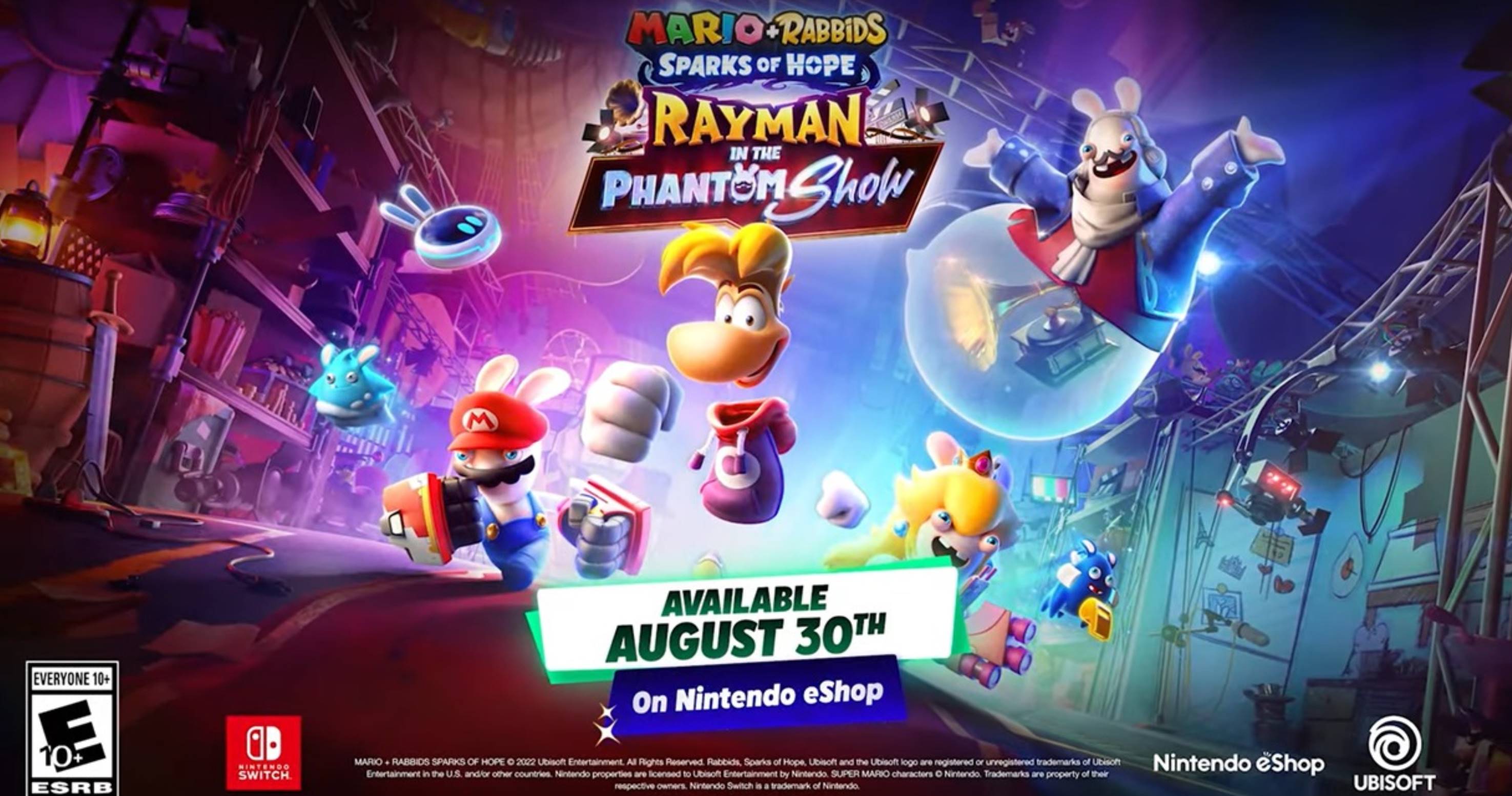 MARIO + RABBIDS SPARKS OF HOPE: RAYMAN IN THE PHANTOM SHOW