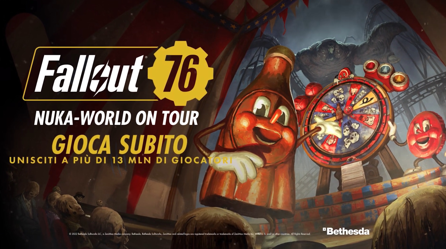 Fallout 76 | Nuka-World in tour e stagione 11 disponibili gratis