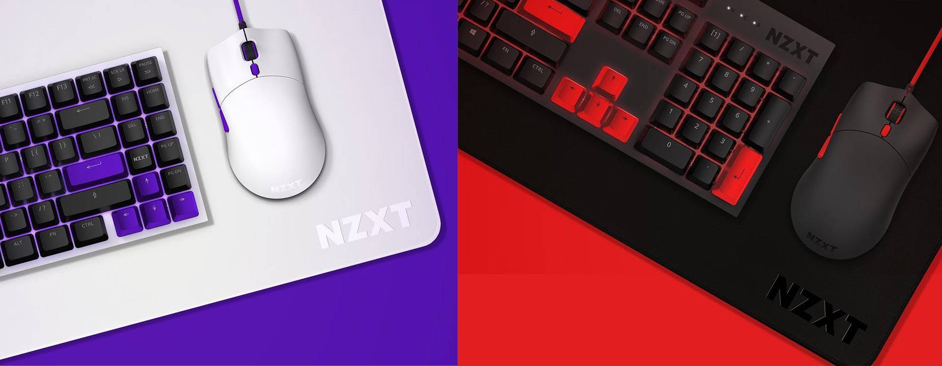 NZXT annuncia la tastiera modulare Function e il mouse ambidestro Lift