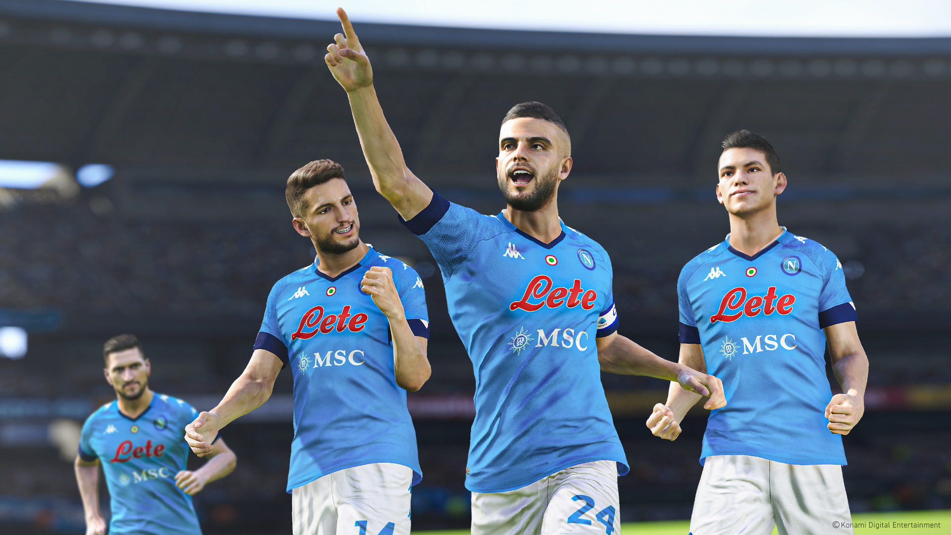 eFOOTBALL PES ANNUNCIA LA PARTNERSHIP CON IL NAPOLI