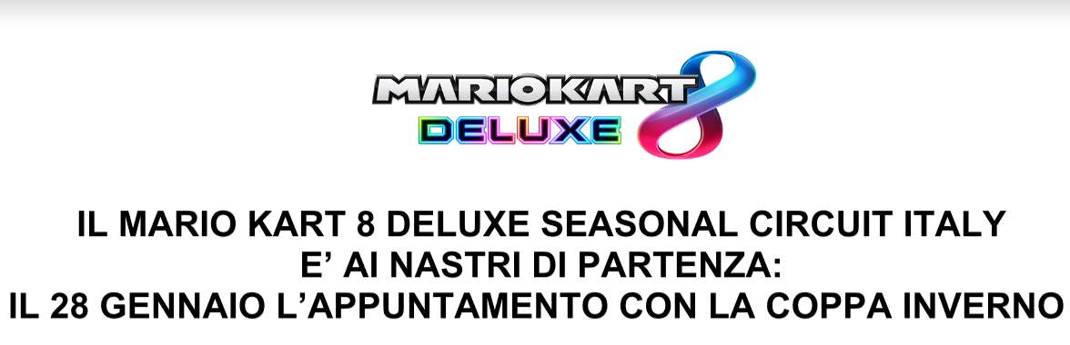 Al via la Coppa Inverno del Mario Kart 8 Deluxe Seasonal Circuit Italy