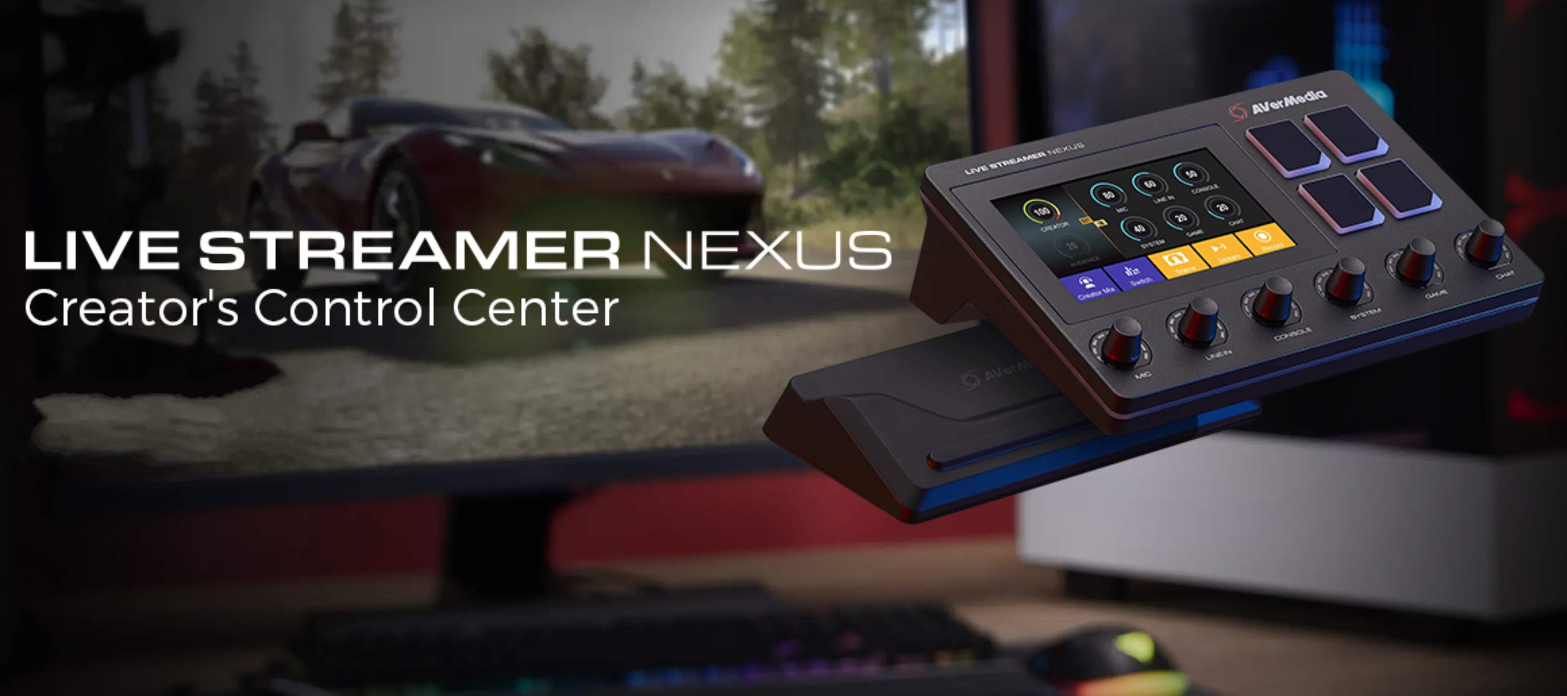 AVerMedia lancia Live Streamer NEXUS e MIC 330