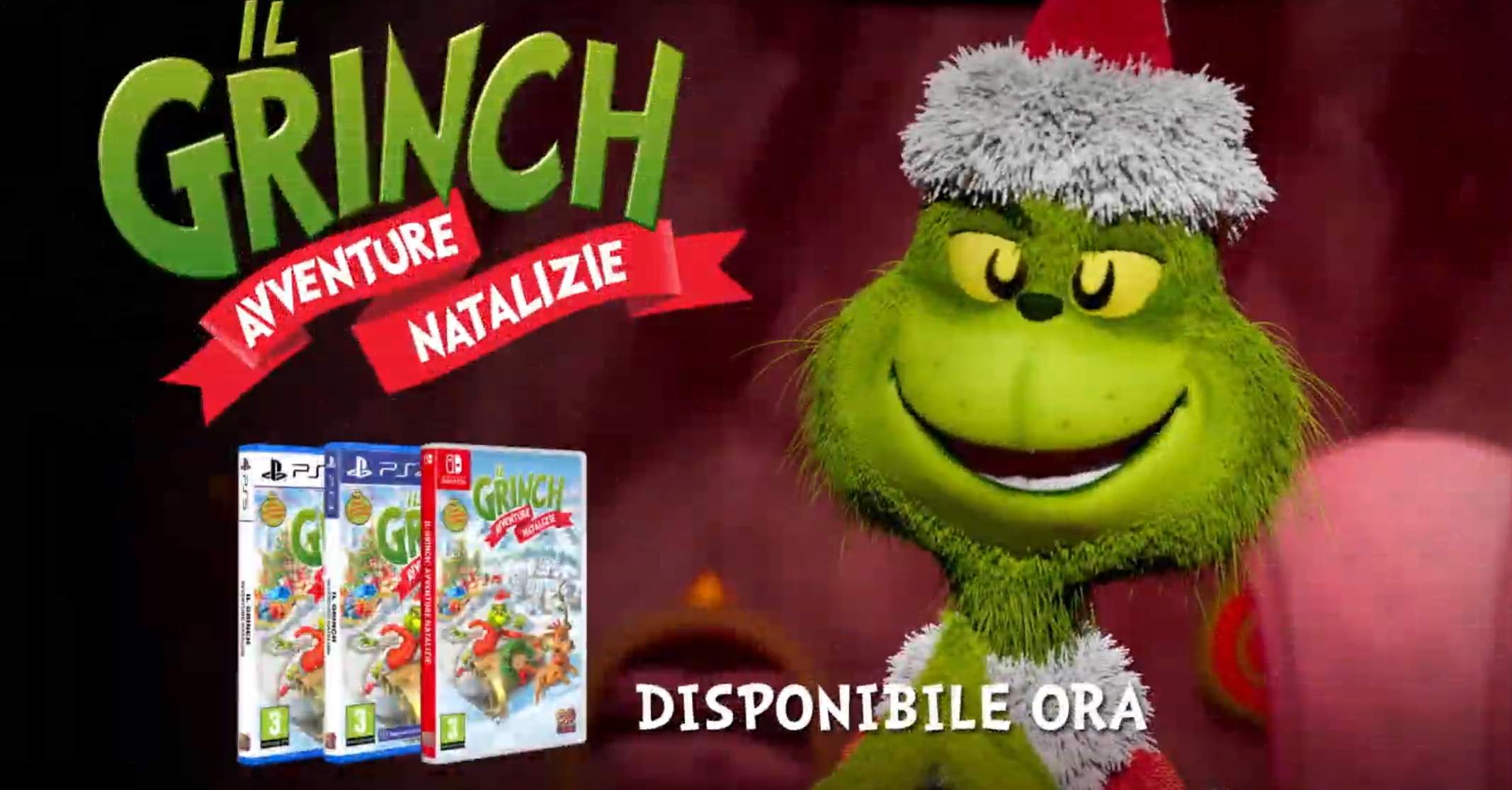 IL GRINCH: AVVENTURE NATALIZIE È ORA DISPONIBILE