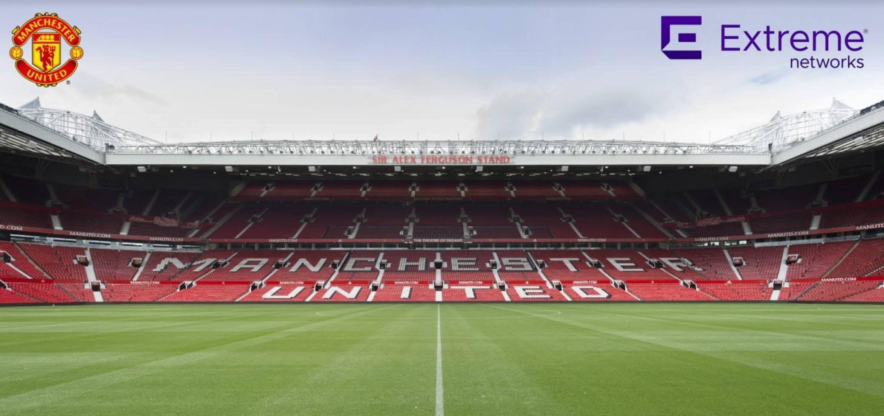 Il Manchester United utilizza il Wi-Fi veloce di Extreme Networks