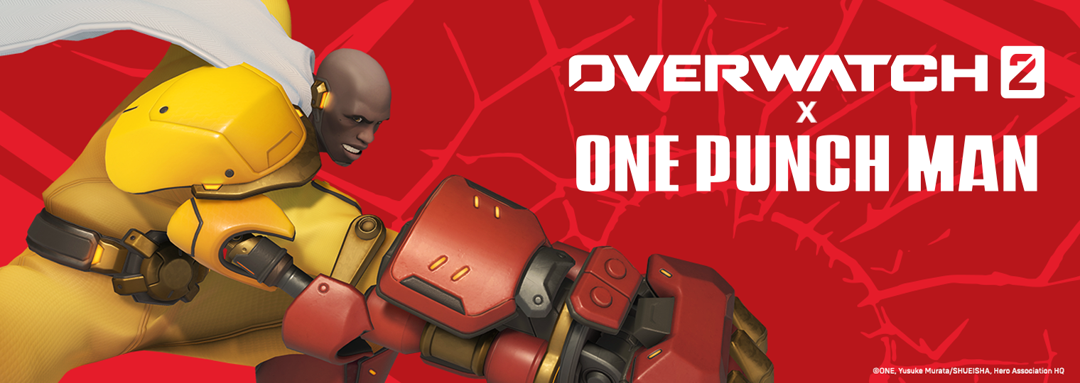 Overwatch 2 - oggetti e cosmetici basati su One-Punch Man