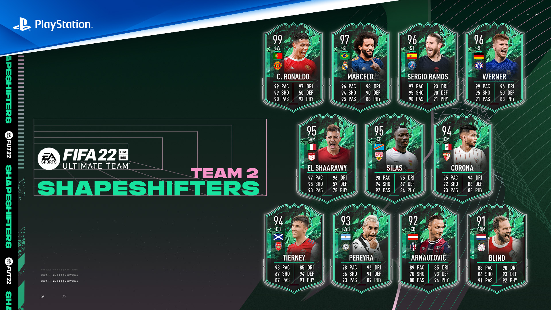 Aggiornamento campagna FIFA 22 - Shapeshifters, Team 2