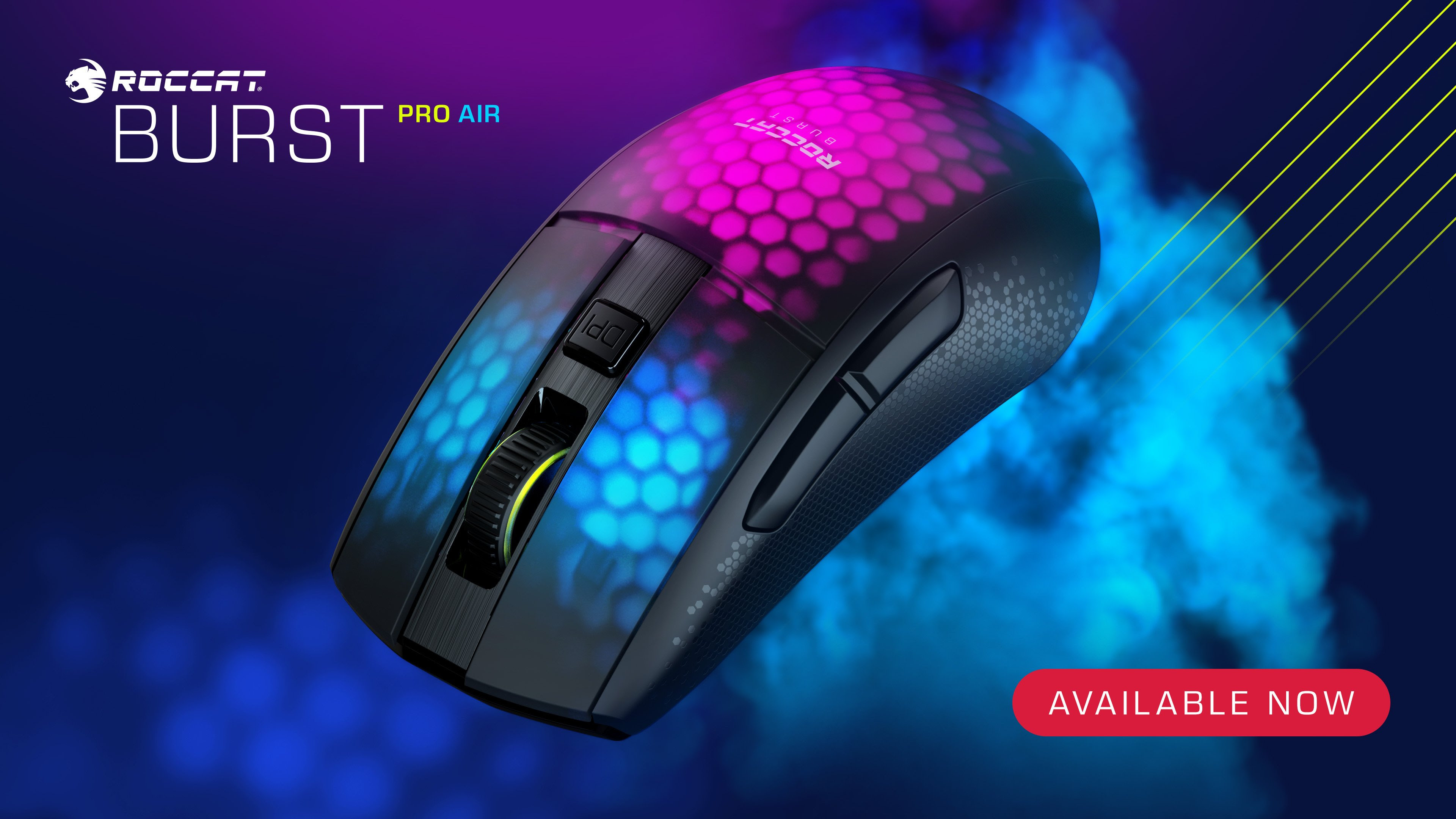 IL MOUSE WIRELESS DA GAMING BURST PRO AIR DISPONIBILE ORA