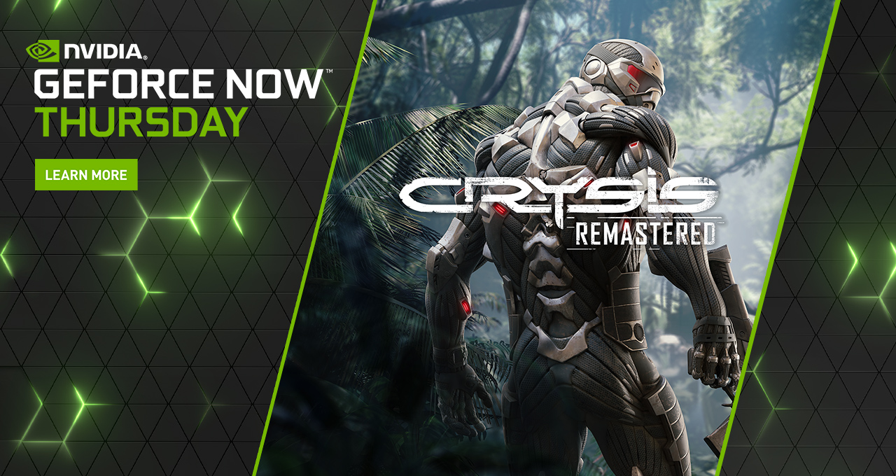 GeForce NOW - Crysis Remastered